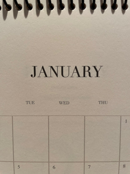 2027 Botanical Art Calendar