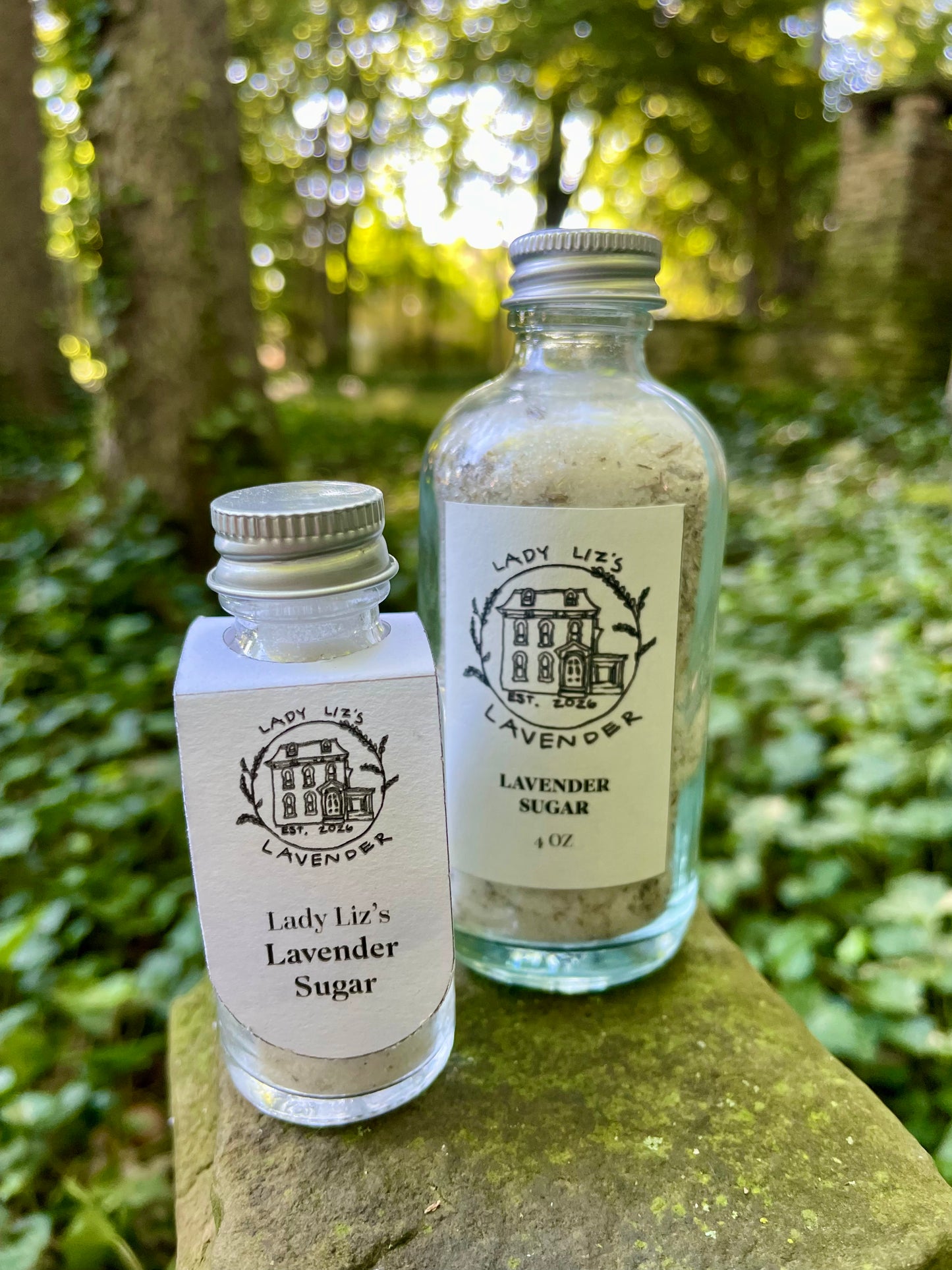 Organic Lavender Sugar