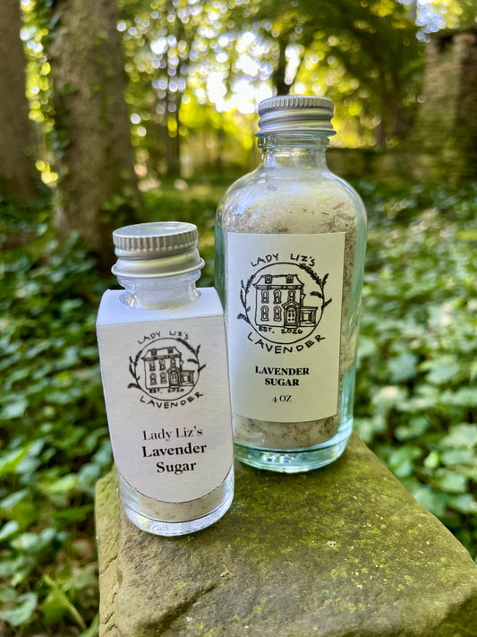 Organic Lavender Sugar