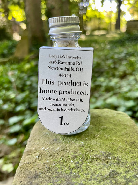 Maldon Lavender Finishing Salt