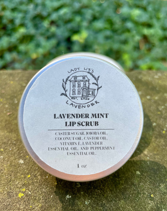 Lavender Mint Lip Scrub