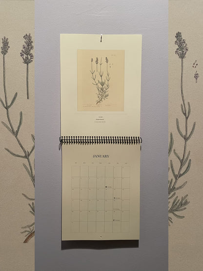 2027 Botanical Art Calendar